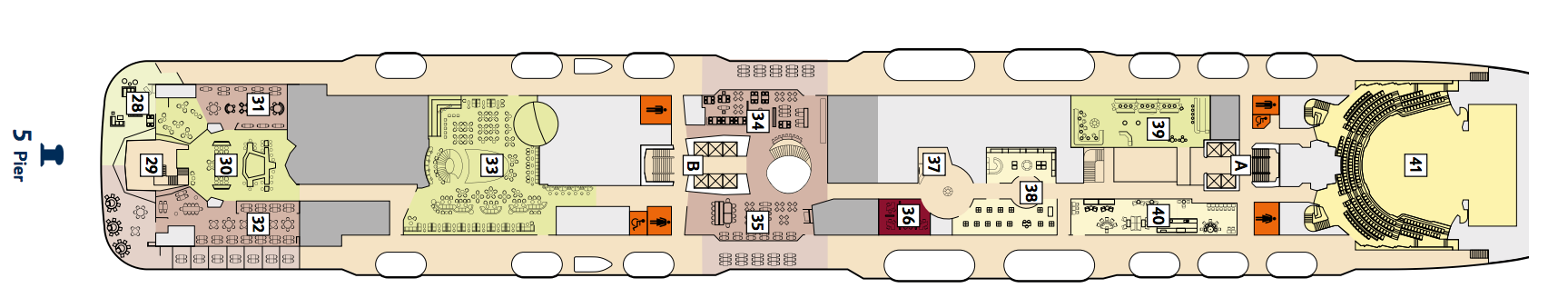 TUI Cruises Mein Schiff 6 Deck Plans Deck 5 Pier.png